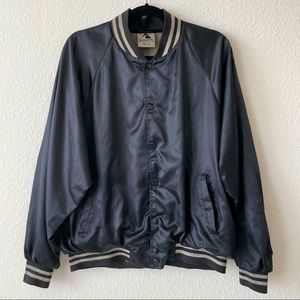 Vintage look Augusta Polyester Mens Bomber Track Jacket. Size XL